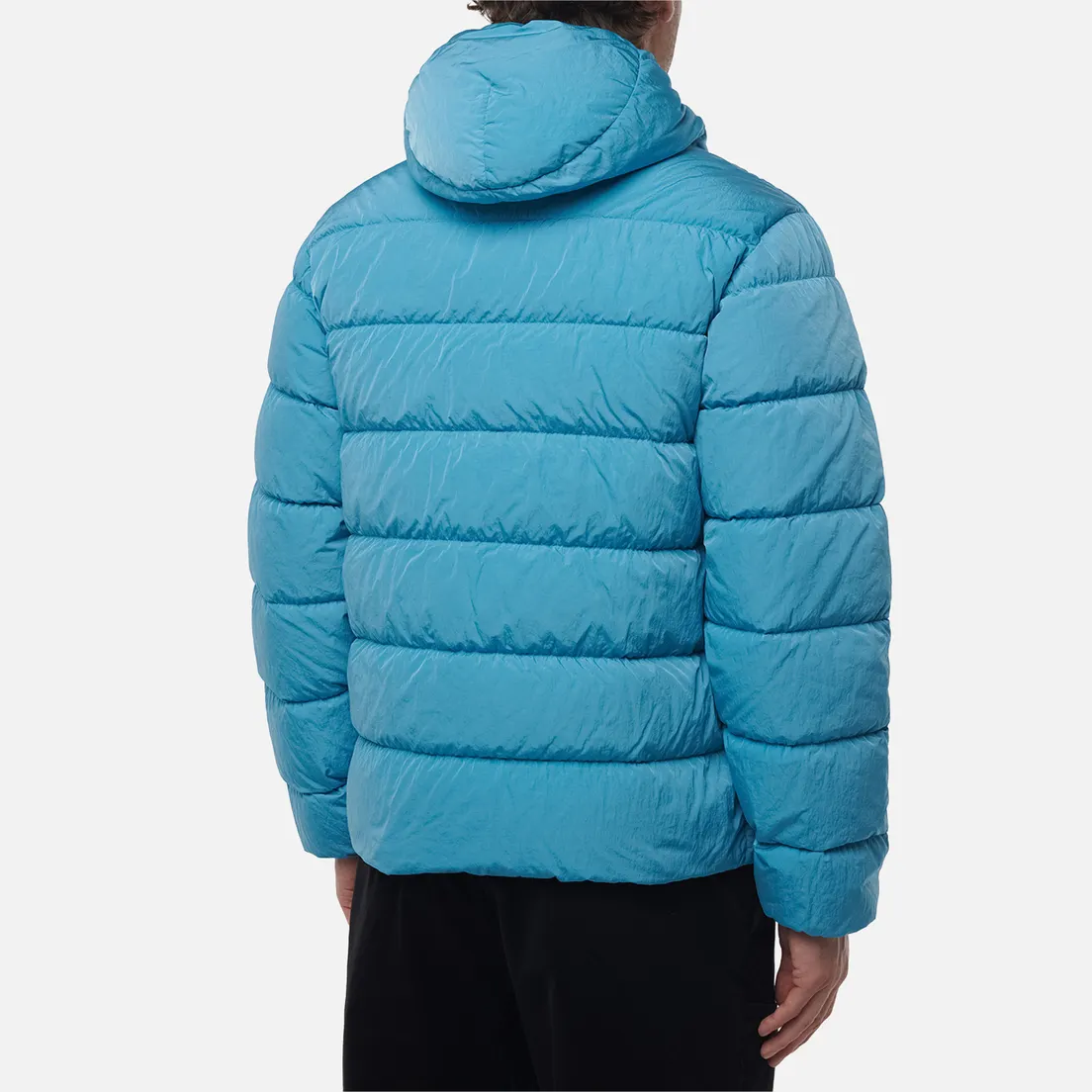 C.P. Company Мужской пуховик Chrome-R Goggle Hooded Down