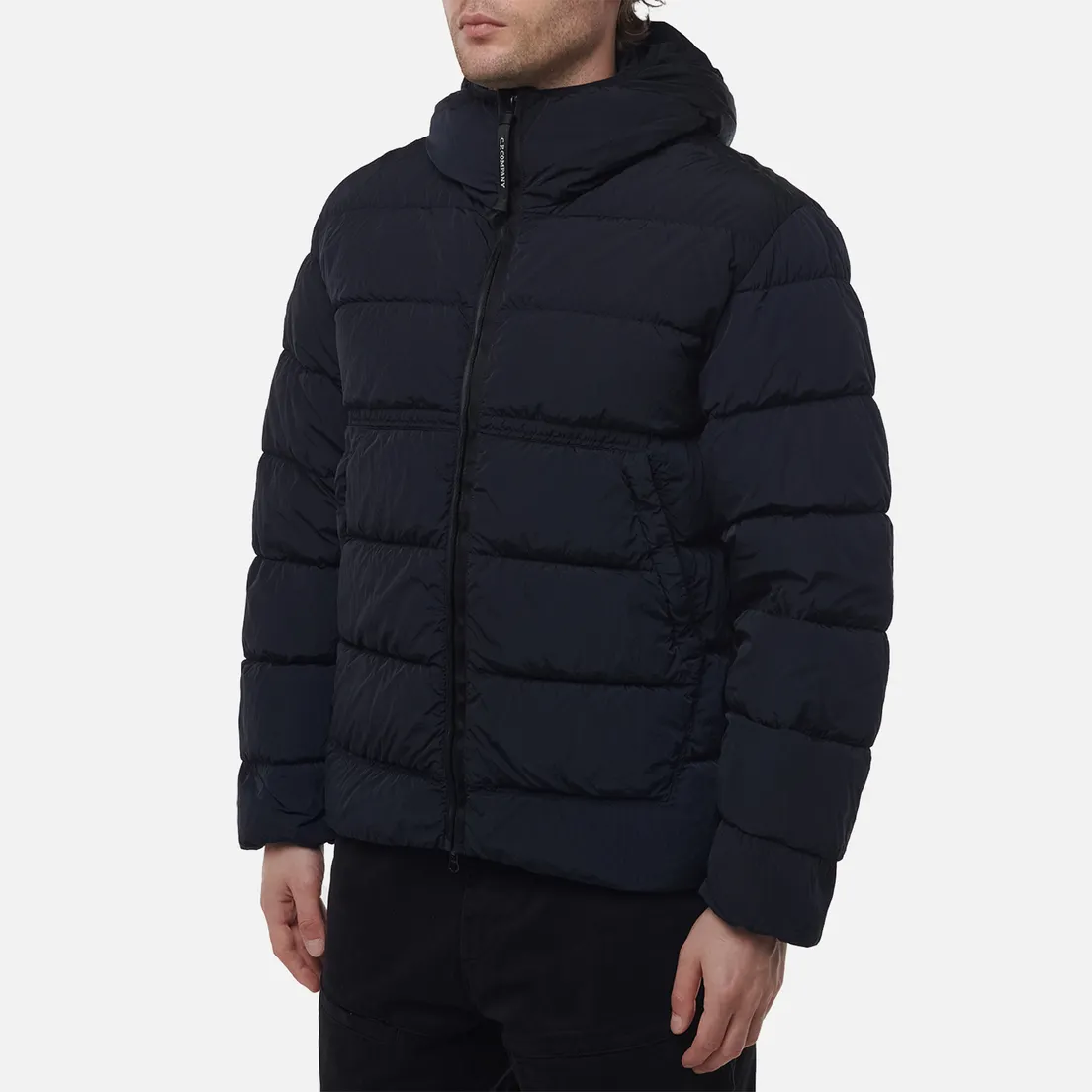 C.P. Company Мужской пуховик Chrome-R Goggle Hooded Down