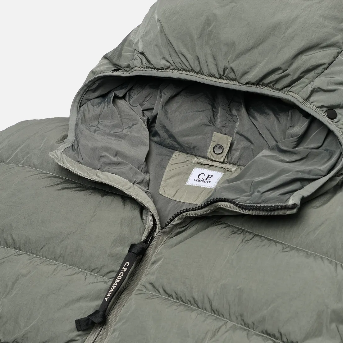 C.P. Company Мужской пуховик Chrome-R Goggle Hooded Down