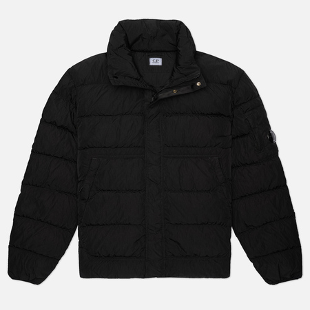  Мужской пуховик C.P. Company Chrome-R Down Regular Fit, цвет чёрный, размер M