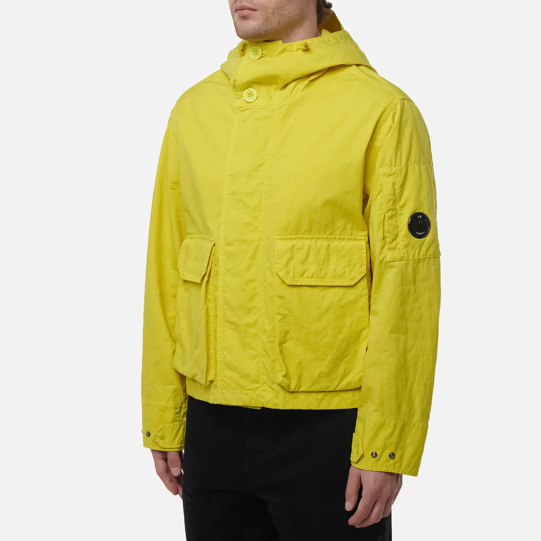 C.P. Company Мужская куртка ветровка Twill Short Hooded