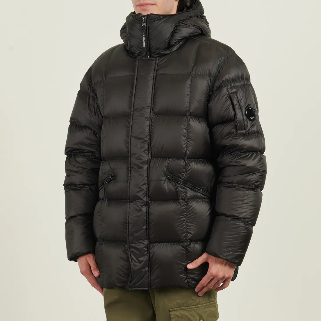 C.P. Company Мужской пуховик D.D. Shell Long Hooded Down