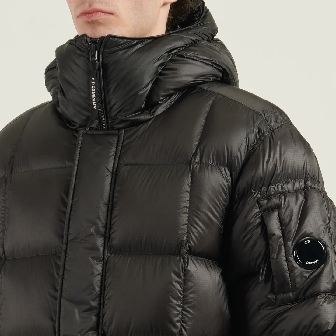 C.P. Company Мужской пуховик D.D. Shell Long Hooded Down