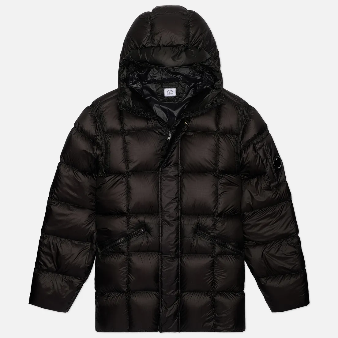 C.P. Company Мужской пуховик D.D. Shell Long Hooded Down
