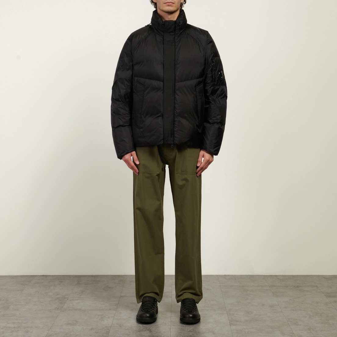 C.P. Company Мужской пуховик Down Shield Hooded Lens