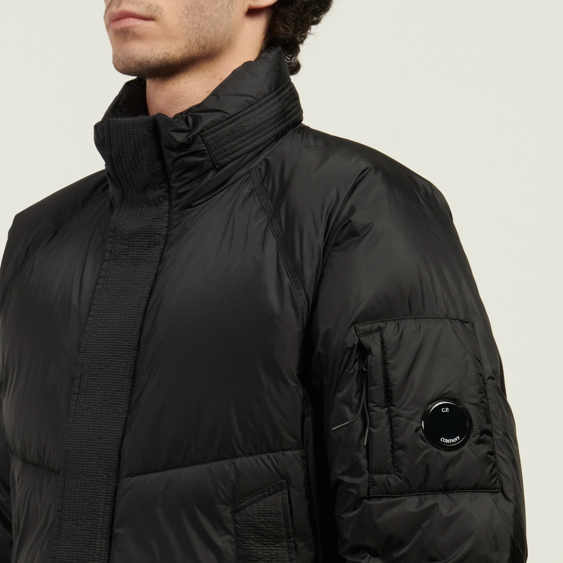 C.P. Company Мужской пуховик Down Shield Hooded Lens