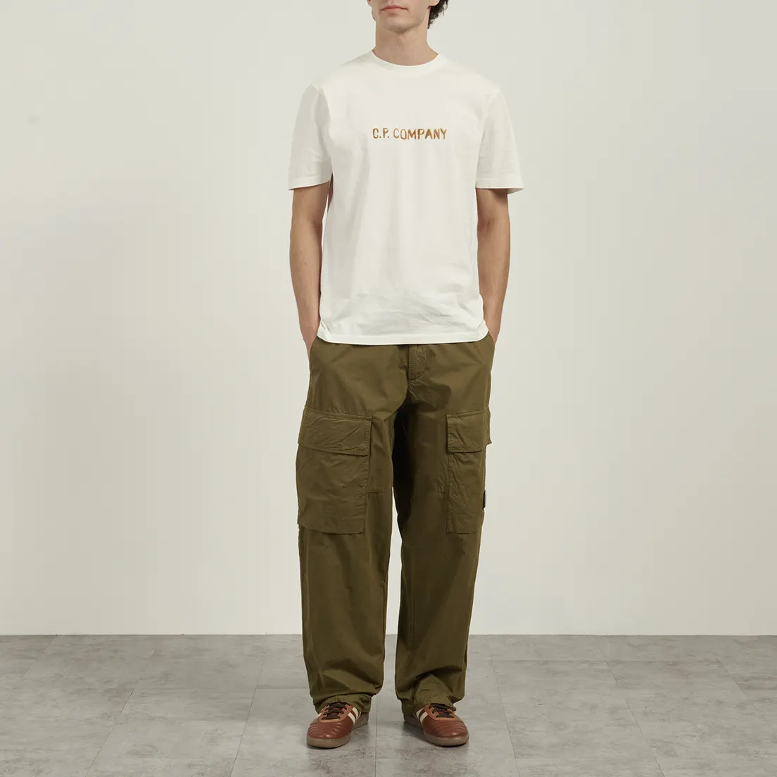 C.P. Company Мужские брюки Microreps Boxy Cargo