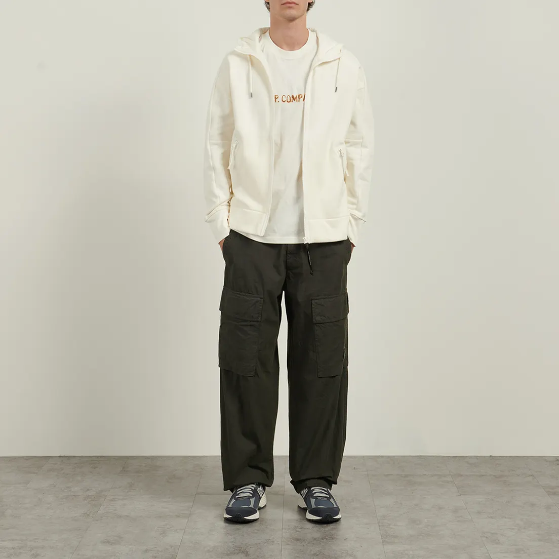 C.P. Company Мужские брюки Microreps Boxy Cargo