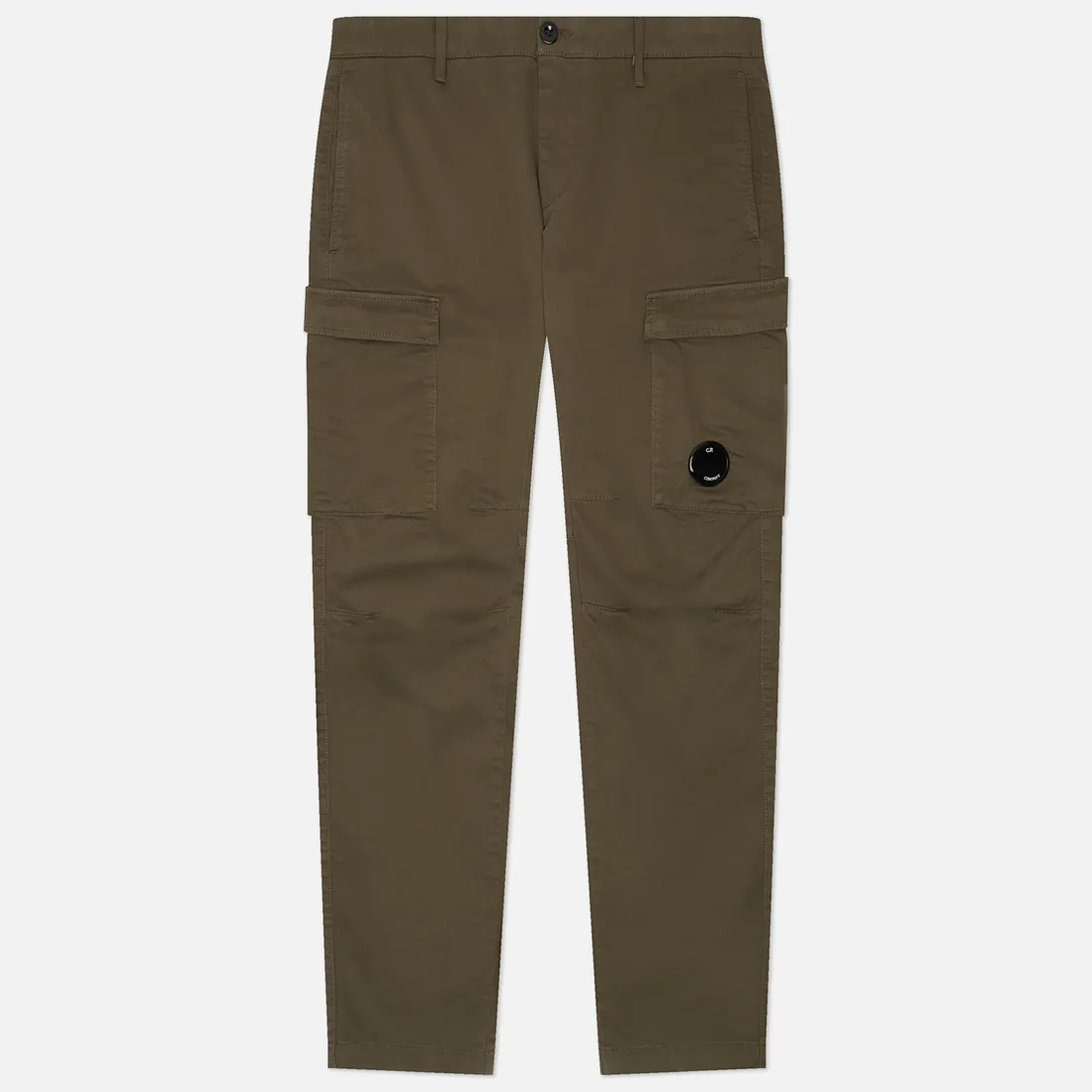 C.P. Company Мужские брюки Stretch Sateen Ergonomic Cargo Garment Dyed