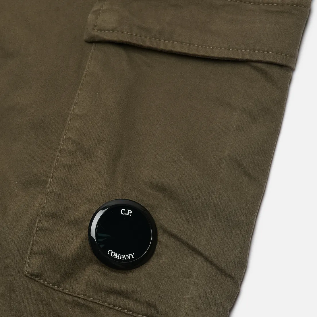 C.P. Company Мужские брюки Stretch Sateen Ergonomic Cargo Garment Dyed