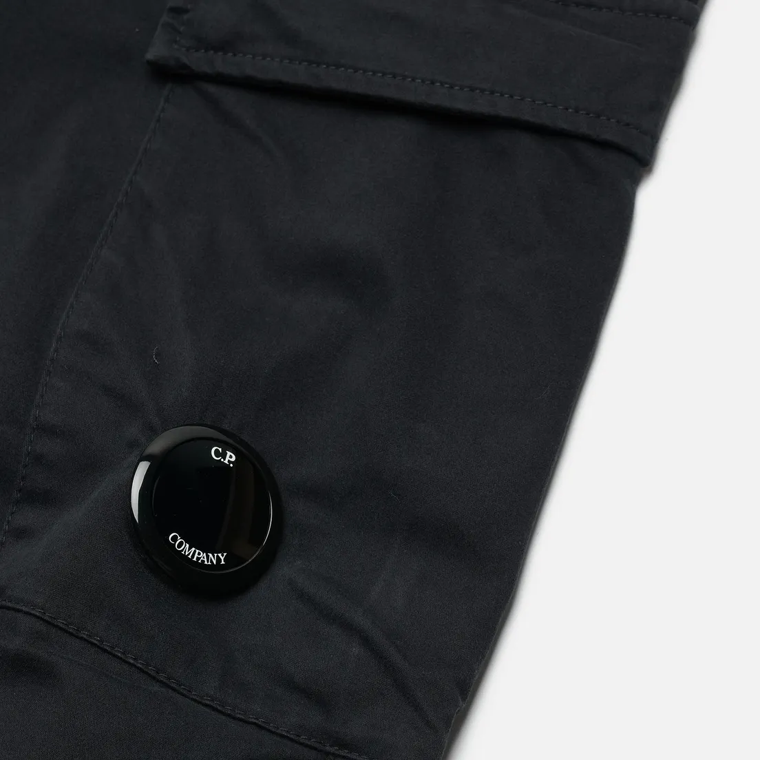 C.P. Company Мужские брюки Stretch Sateen Ergonomic Cargo Garment Dyed