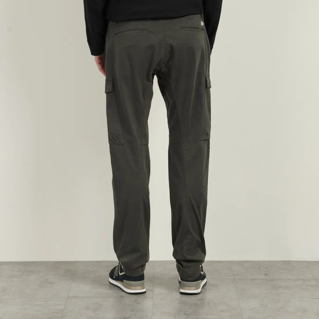 C.P. Company Мужские брюки Stretch Sateen Ergonomic Cargo Garment Dyed