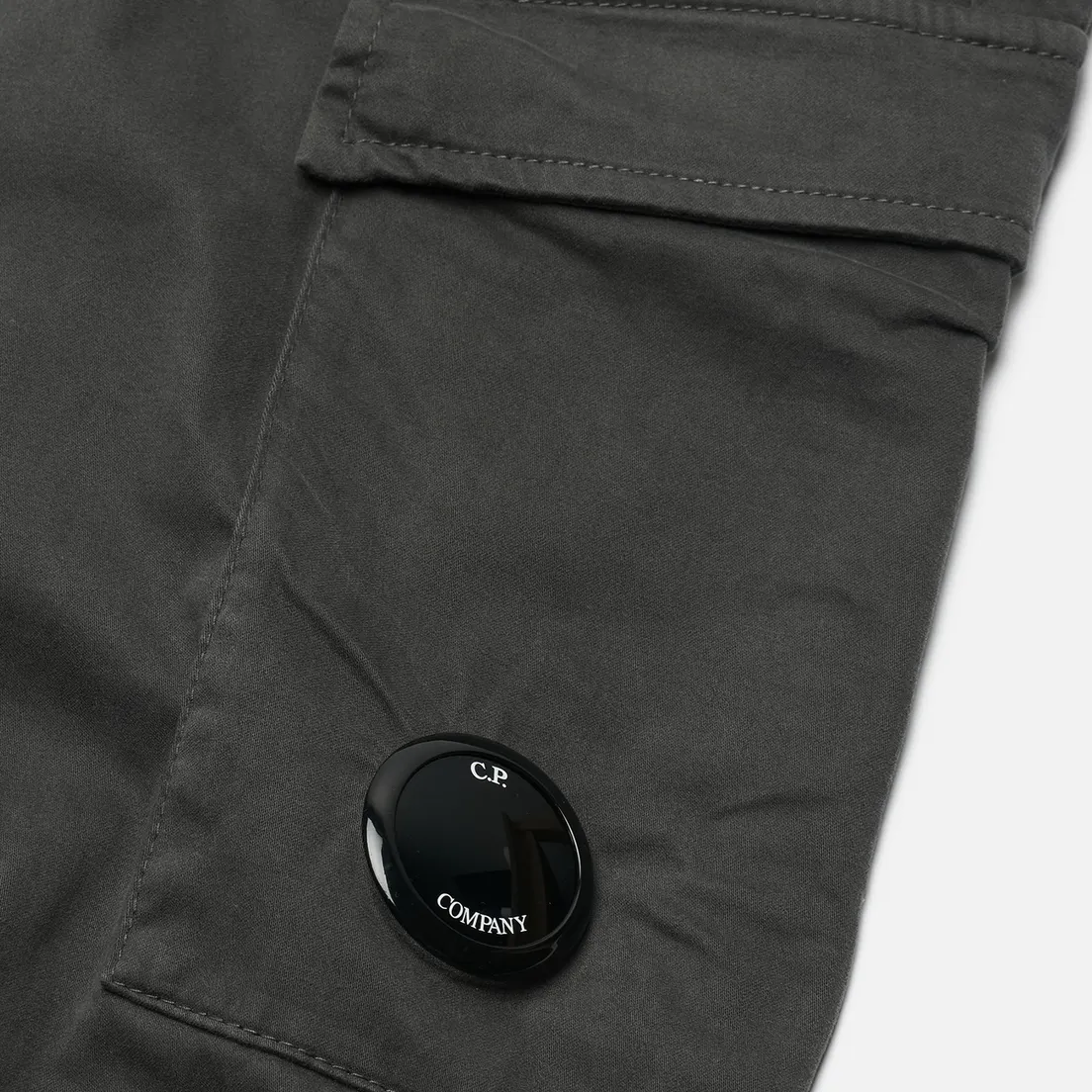 C.P. Company Мужские брюки Stretch Sateen Ergonomic Cargo Garment Dyed