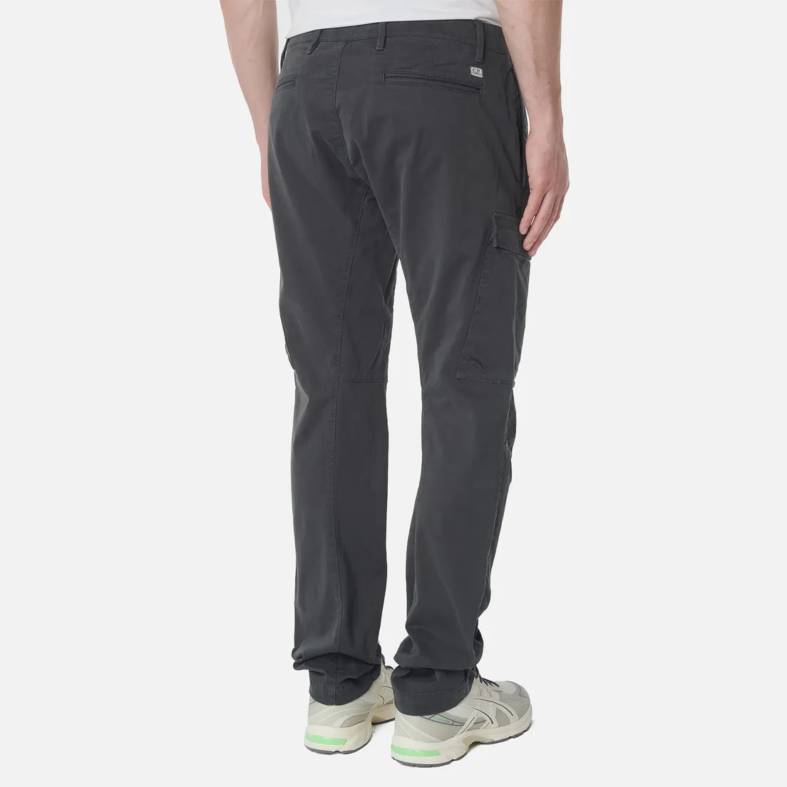 C.P. Company Мужские брюки Stretch Sateen Ergonomic Cargo Garment Dyed