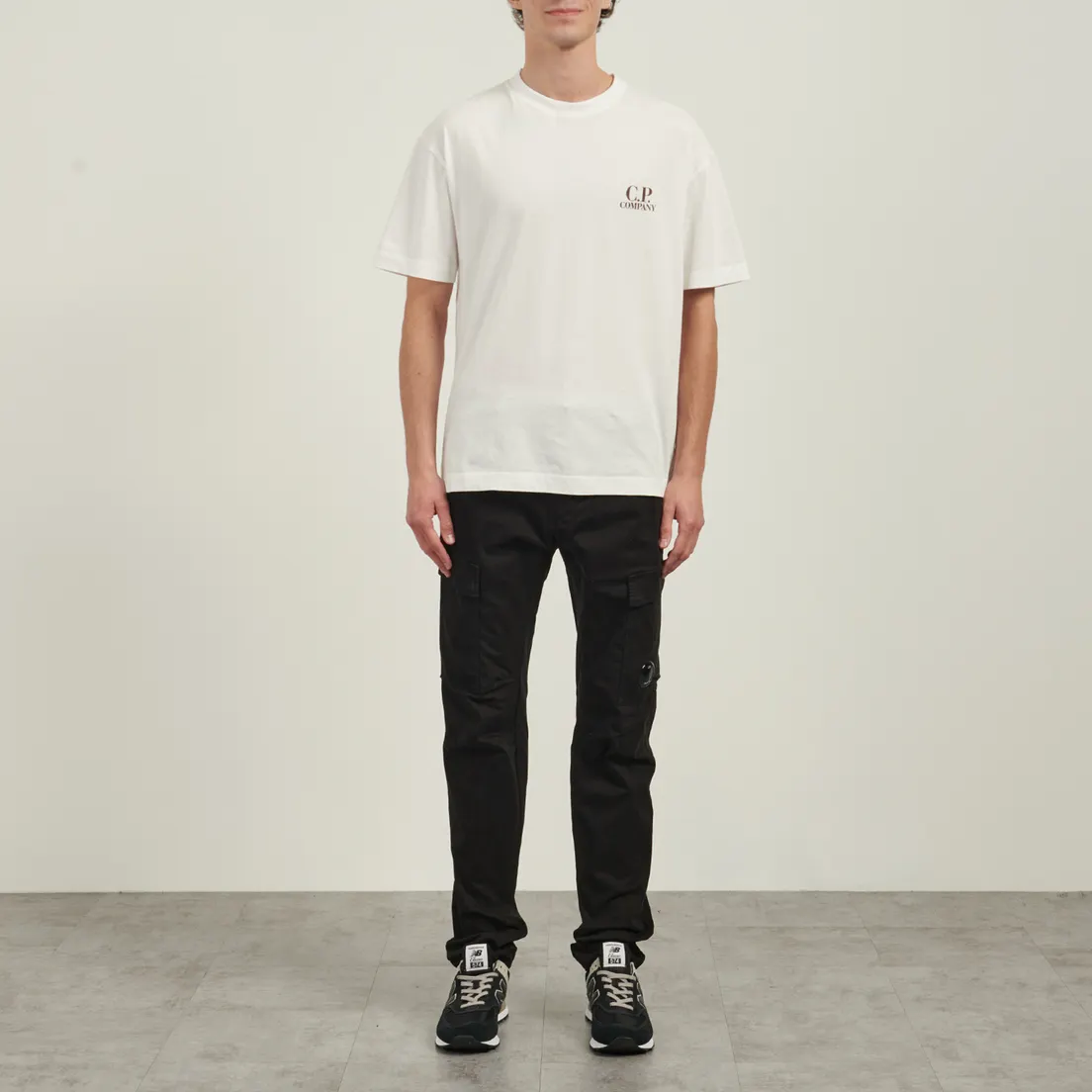 C.P. Company Мужские брюки Stretch Sateen Ergonomic Cargo Garment Dyed