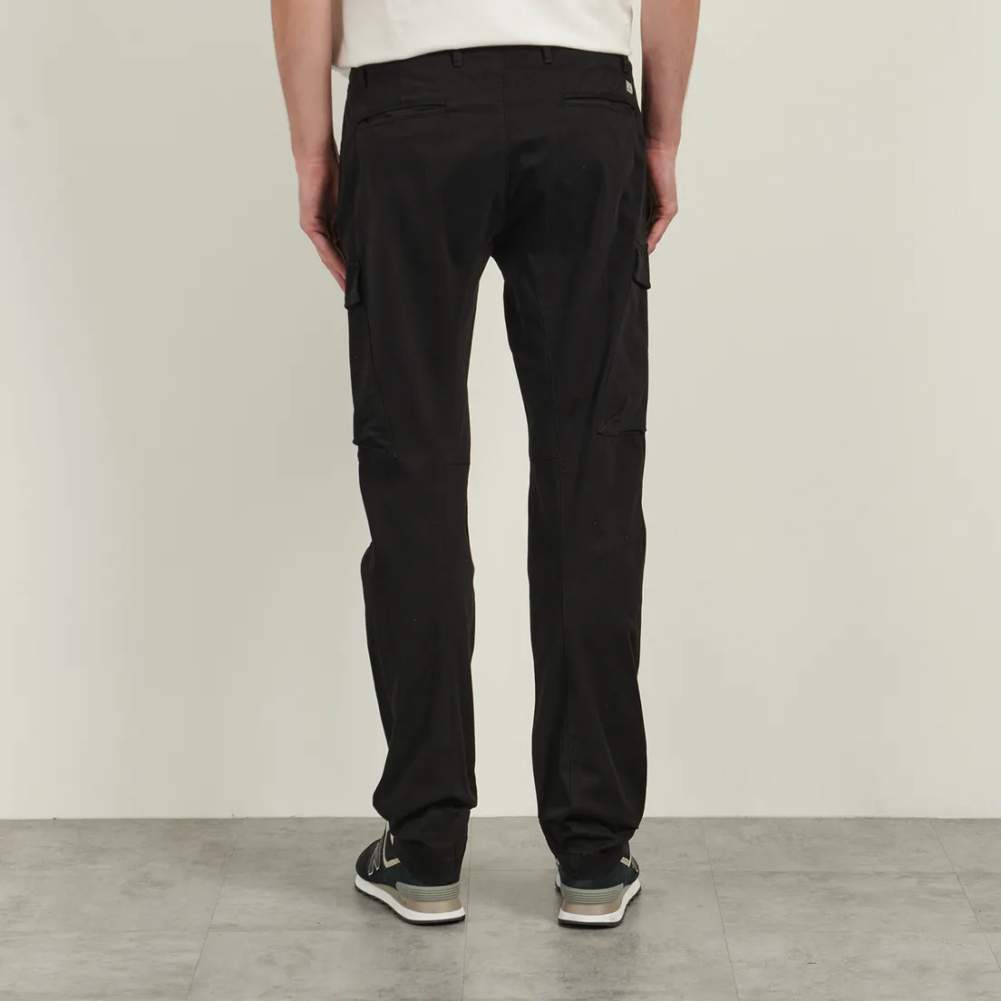 C.P. Company Мужские брюки Stretch Sateen Ergonomic Cargo Garment Dyed