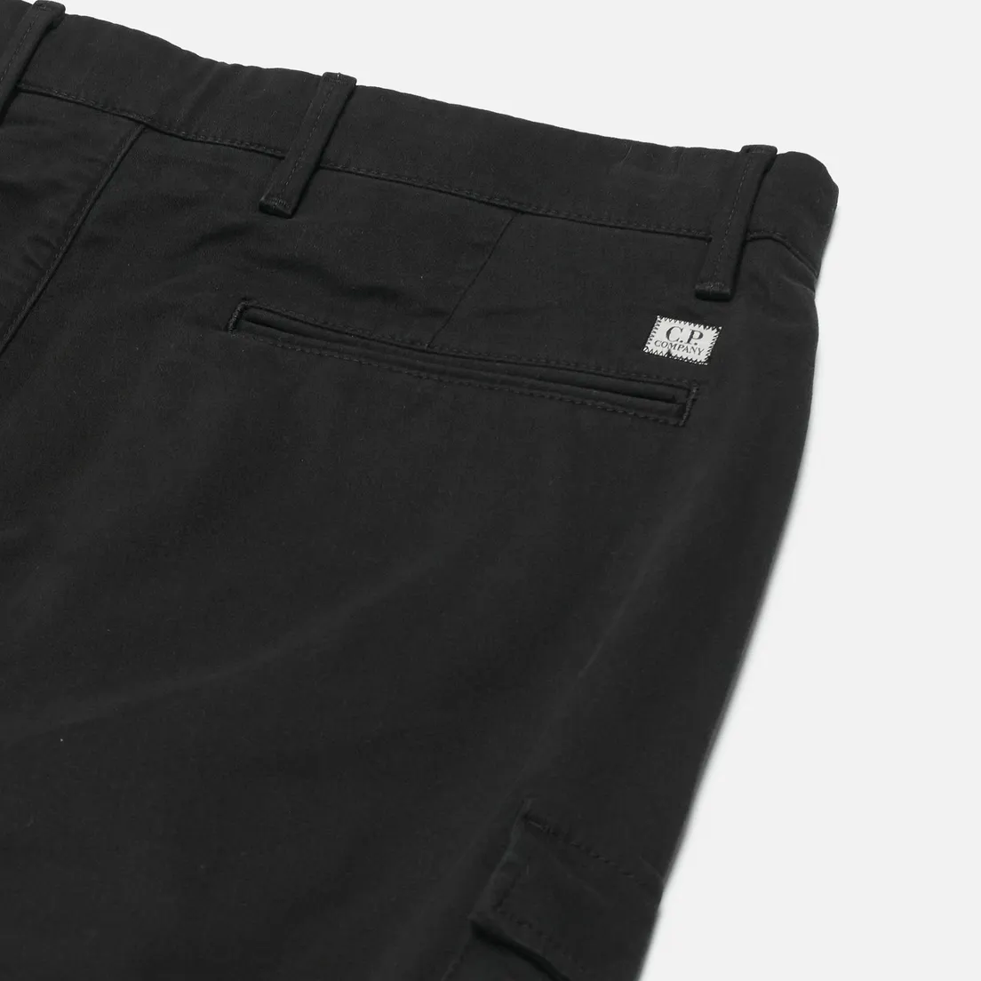 C.P. Company Мужские брюки Stretch Sateen Ergonomic Cargo Garment Dyed