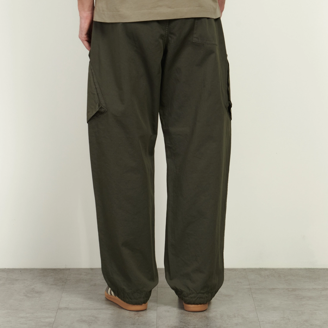 C.P. Company Мужские брюки Cotton Gabardine Loose Cargo
