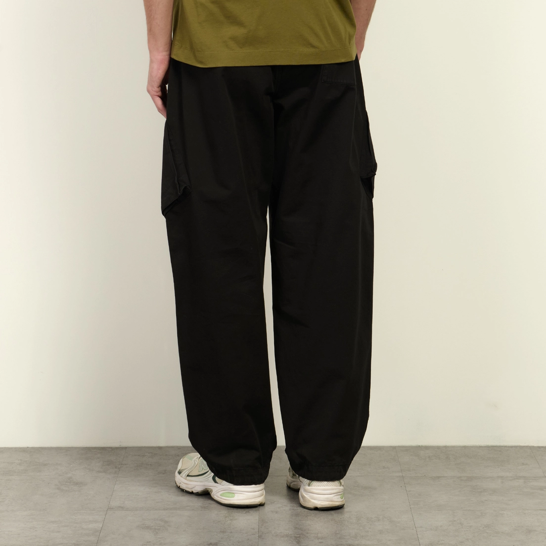 C.P. Company Мужские брюки Cotton Gabardine Loose Cargo