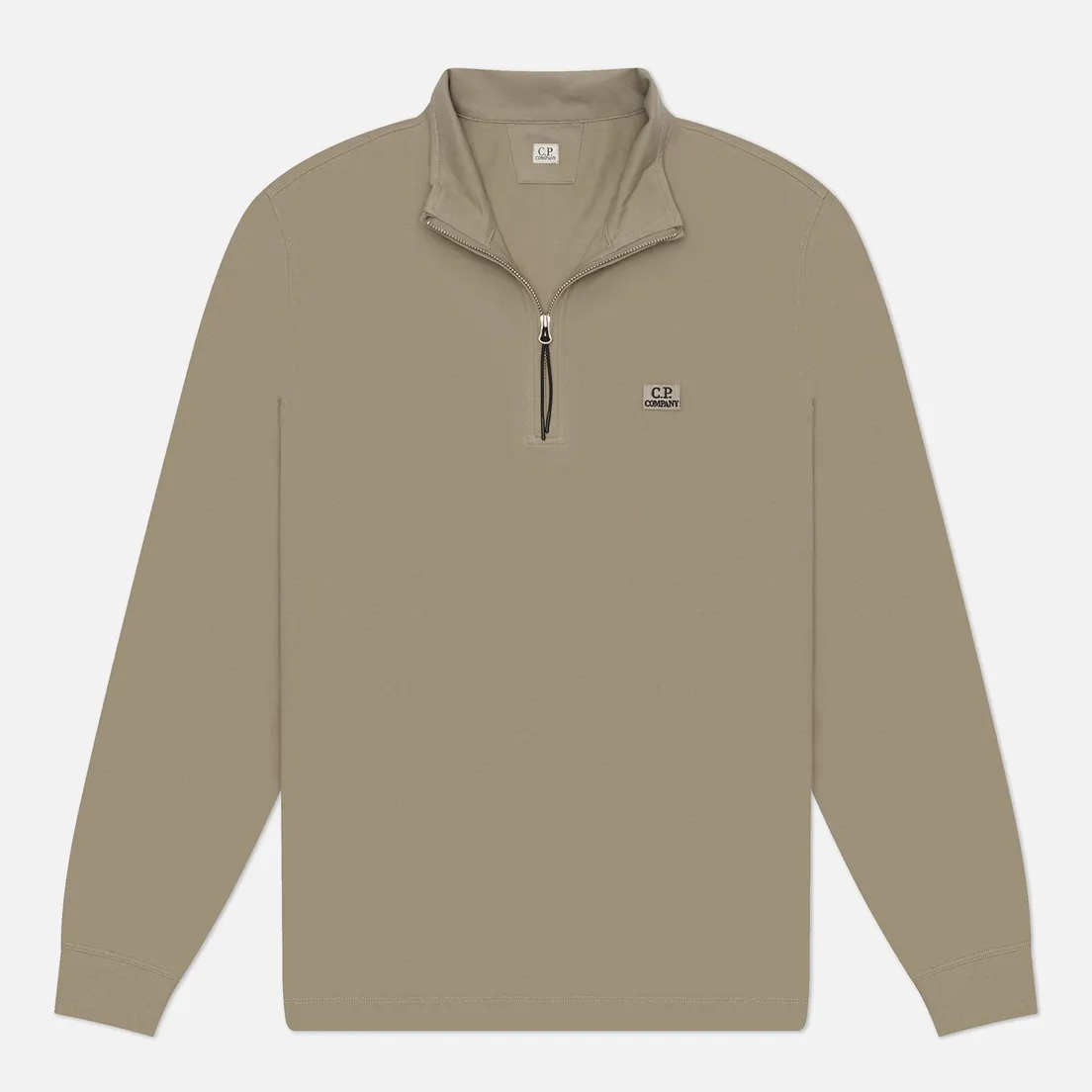 C.P. Company Мужской лонгслив Stretch Piquet Half Zip