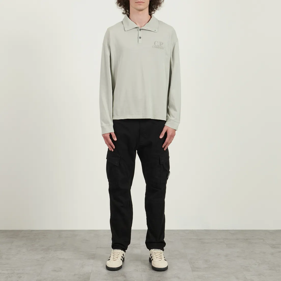 C.P. Company Мужской лонгслив X 20/1 Jersey Boxy XXX