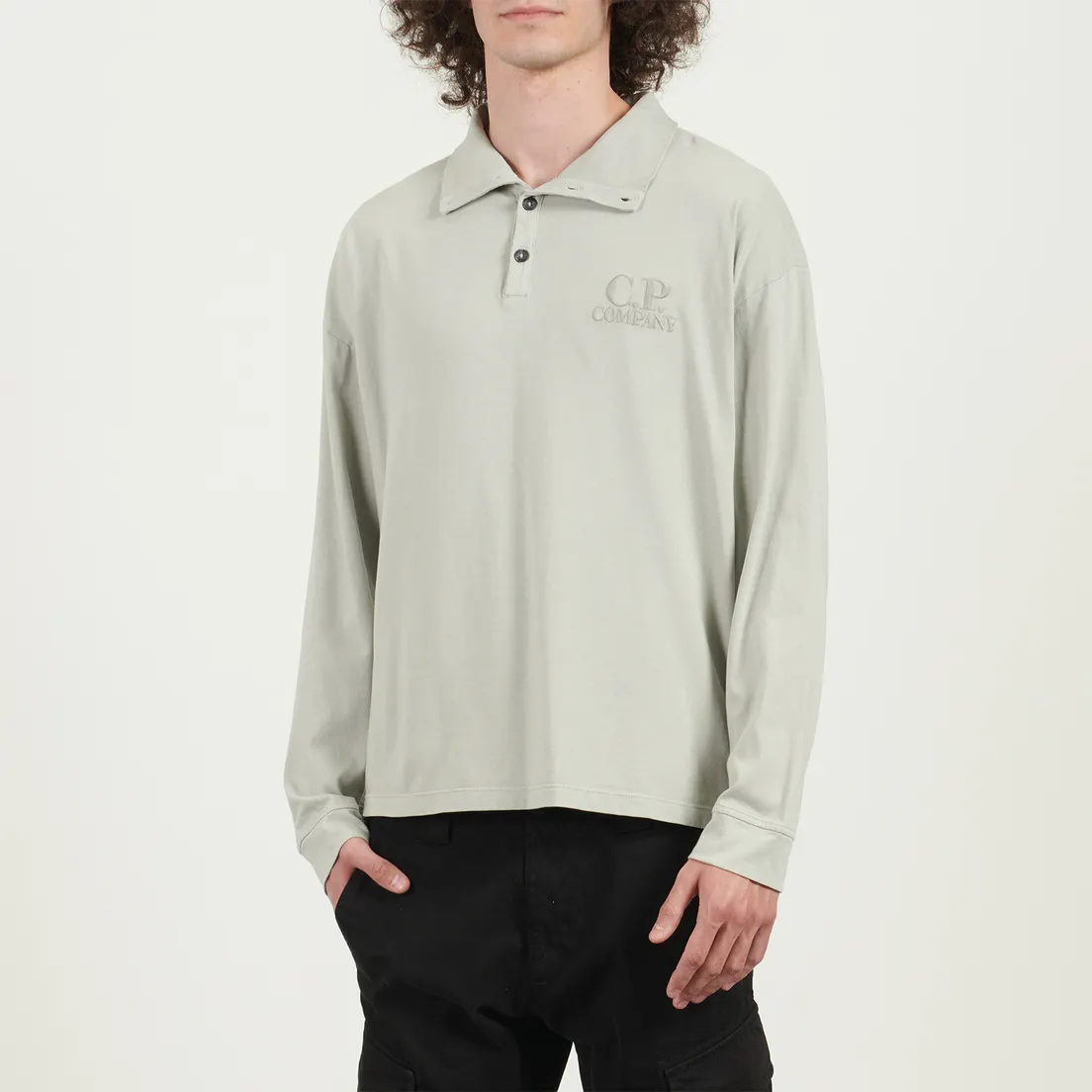 C.P. Company Мужской лонгслив X 20/1 Jersey Boxy XXX