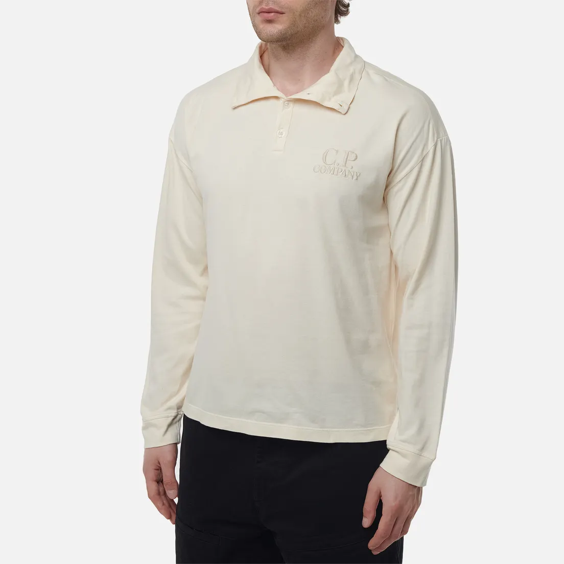 C.P. Company Мужской лонгслив X 20/1 Jersey Boxy XXX