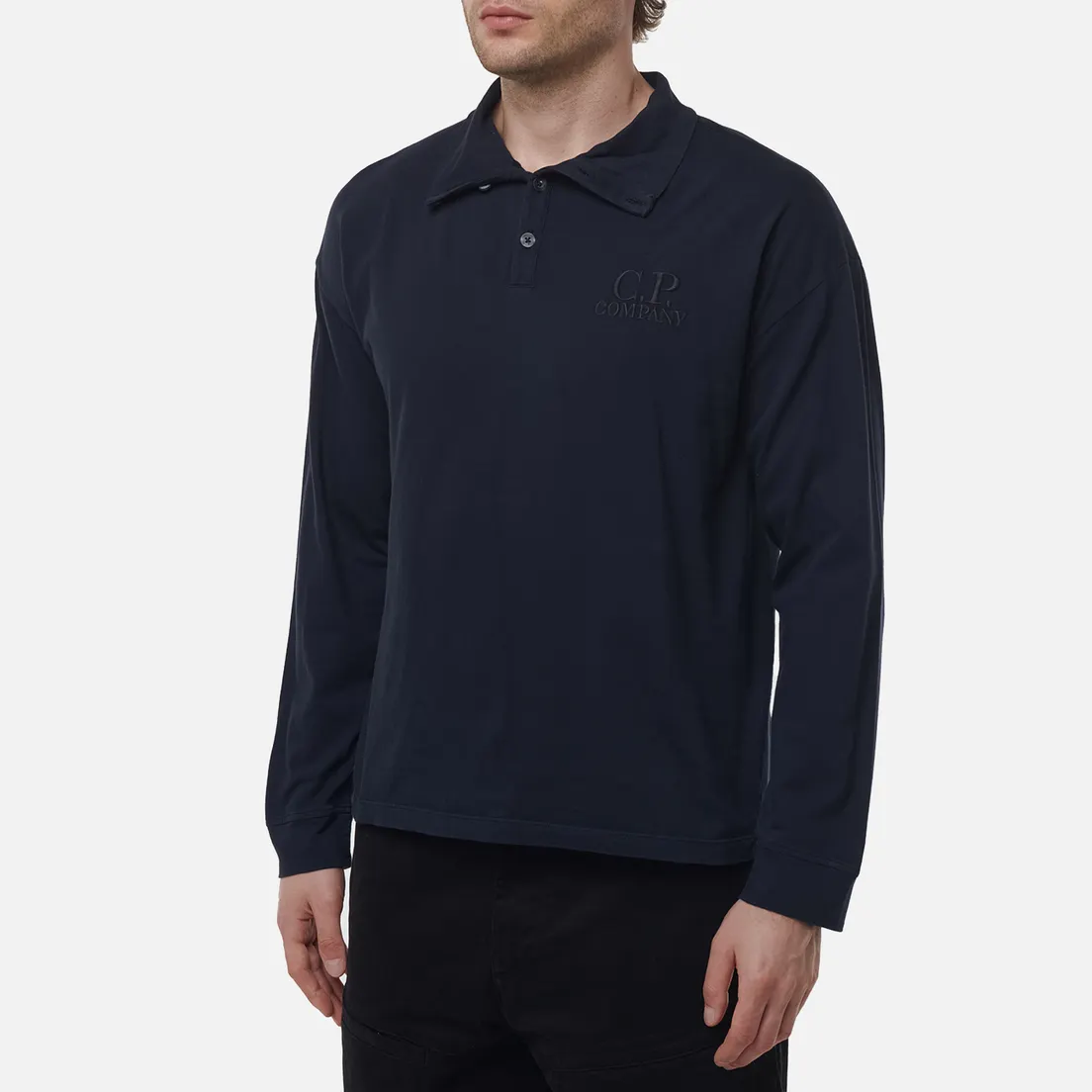 C.P. Company Мужской лонгслив X 20/1 Jersey Boxy XXX