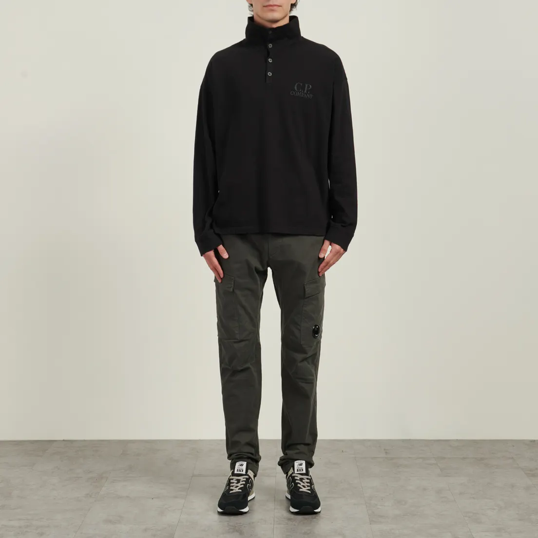 C.P. Company Мужской лонгслив X 20/1 Jersey Boxy XXX