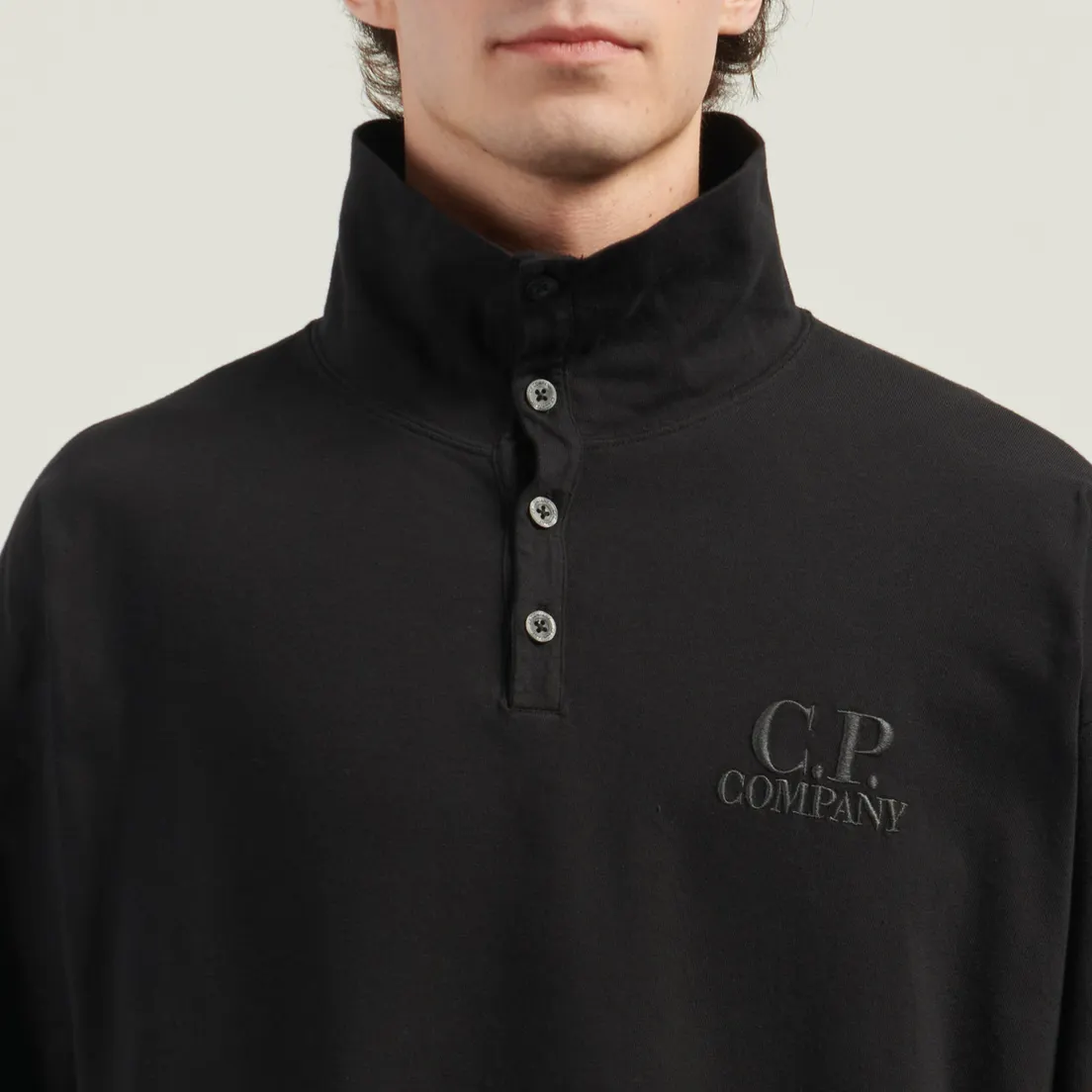 C.P. Company Мужской лонгслив X 20/1 Jersey Boxy XXX