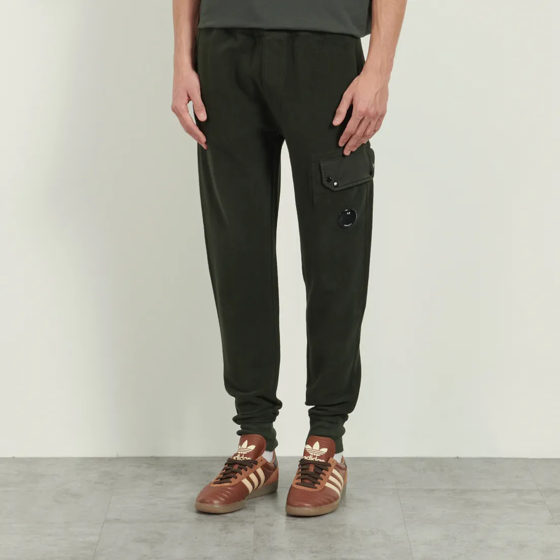 C.P. Company Мужские брюки Brushed Emerized Diagonal Fleece Lens