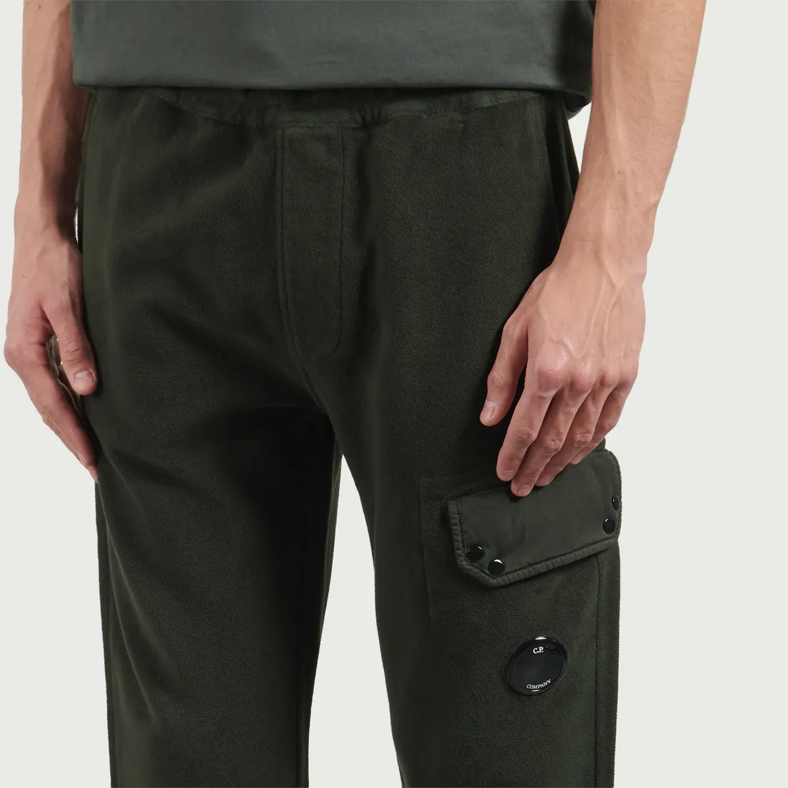 C.P. Company Мужские брюки Brushed Emerized Diagonal Fleece Lens