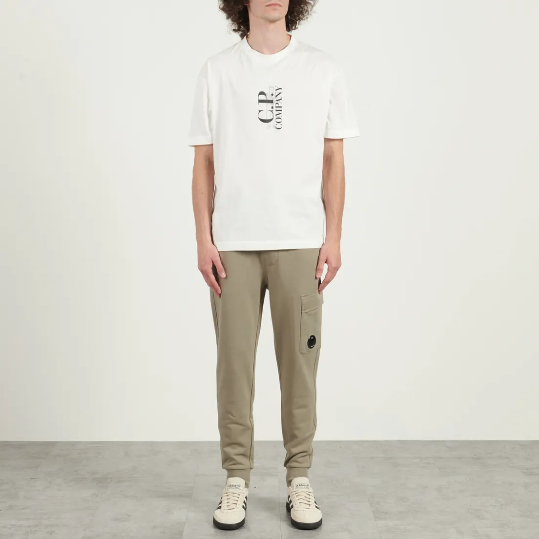 C.P. Company Мужские брюки Diagonal Raised Fleece Lens Regular Fit