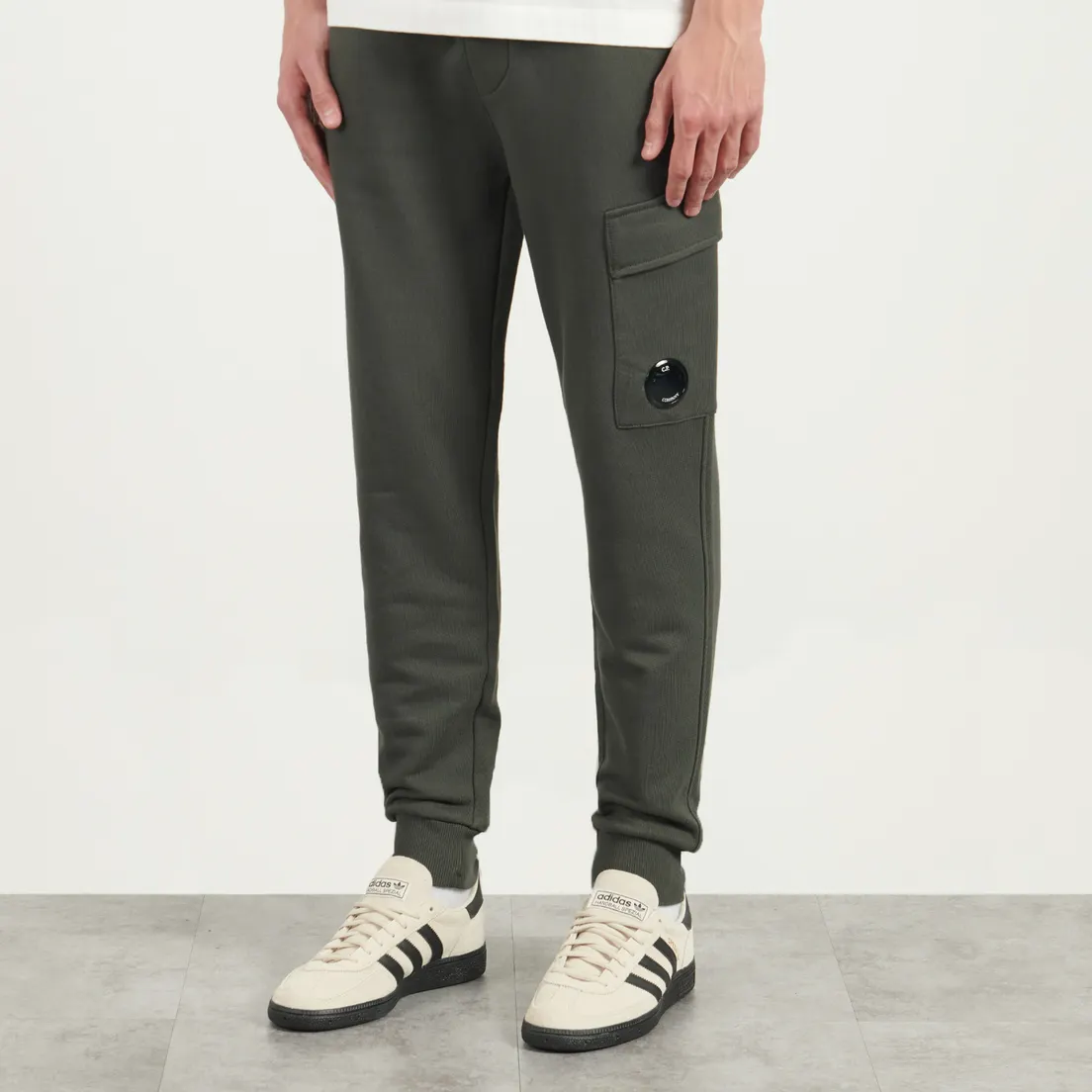 C.P. Company Мужские брюки Diagonal Raised Fleece Lens Regular Fit