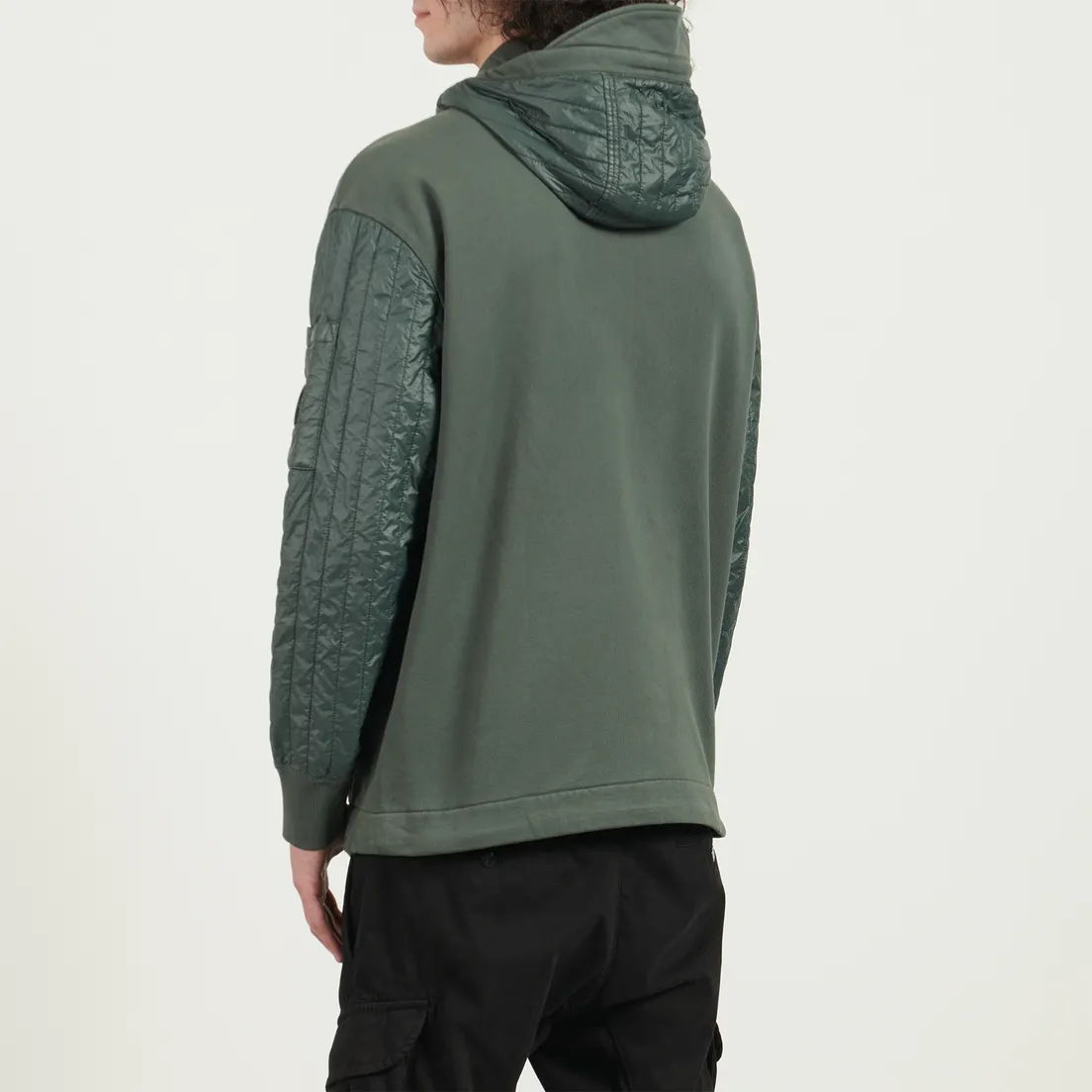 C.P. Company Мужская толстовка Diagonal Raised Mixed Zip Hoodie