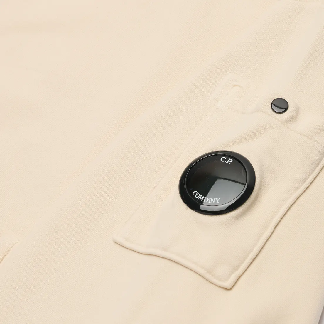 C.P. Company Мужская толстовка Brushed And Emerized Diagonal Fleece Boxy Goggle