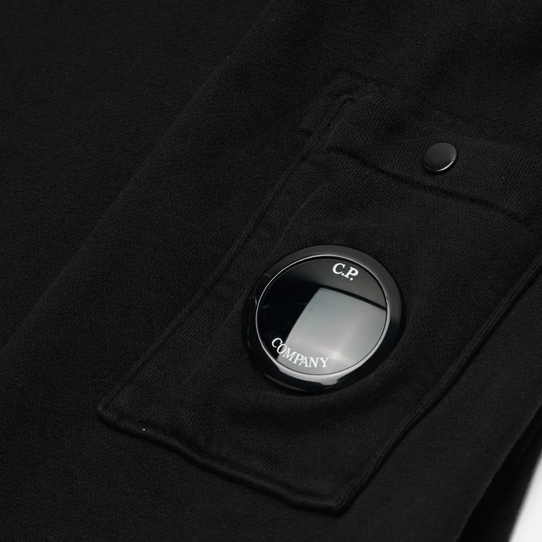 C.P. Company Мужская толстовка Brushed And Emerized Diagonal Fleece Boxy Goggle