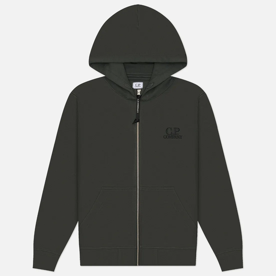 C.P. Company Мужская толстовка Diagonal Raised Fleece Logo Hoodie
