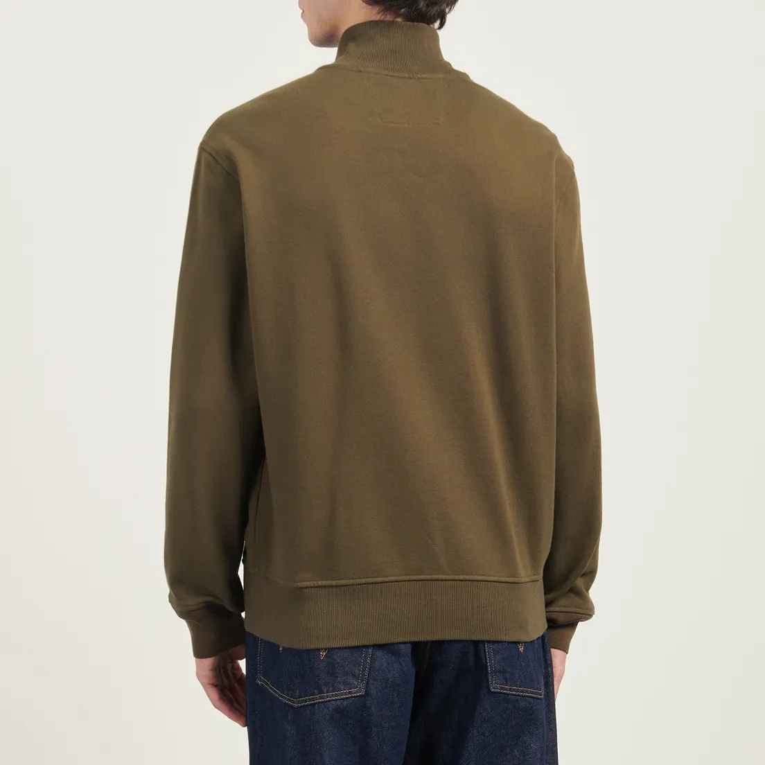 C.P. Company Мужская толстовка Diagonal Raised Fleece Zip Logo