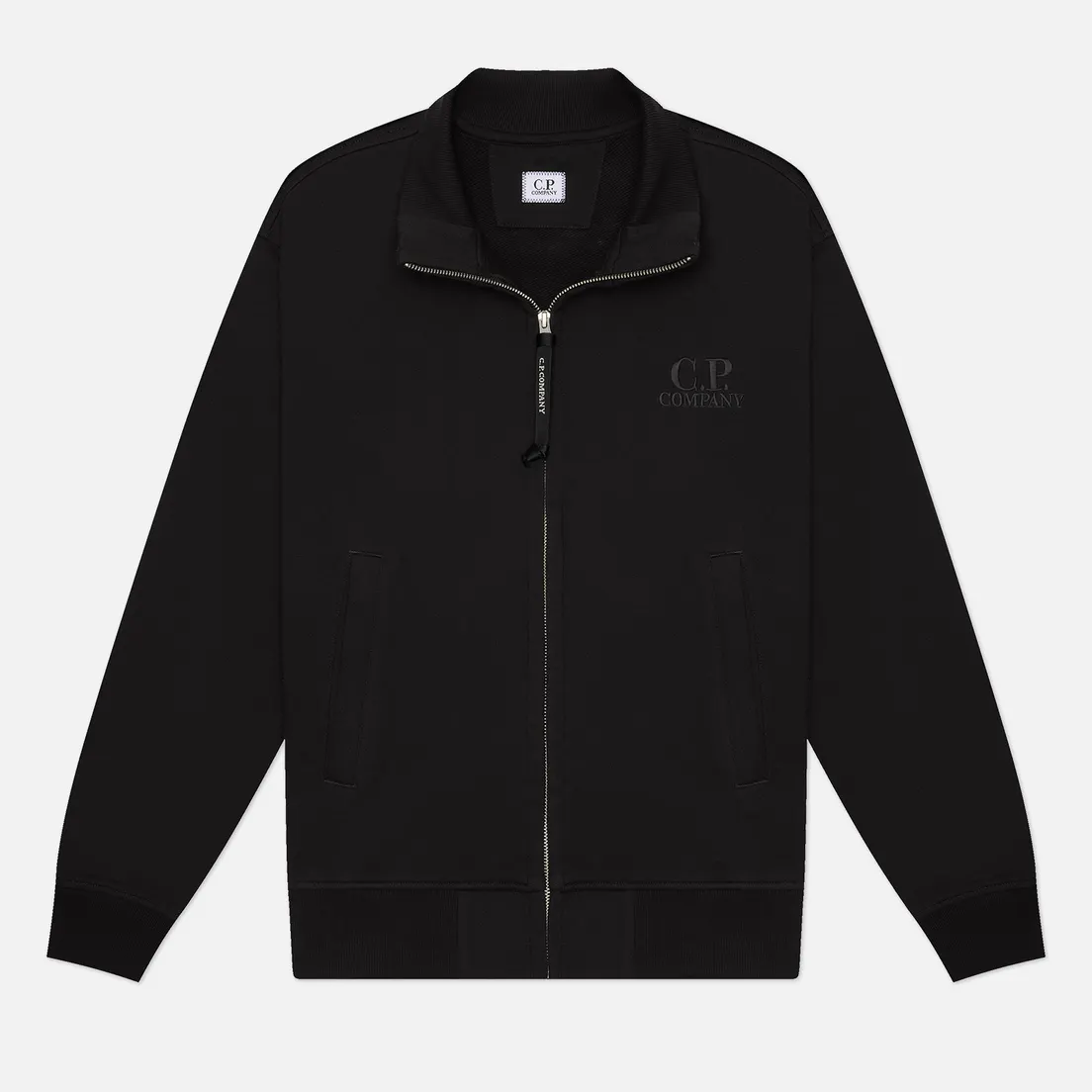C.P. Company Мужская толстовка Diagonal Raised Fleece Zip Logo