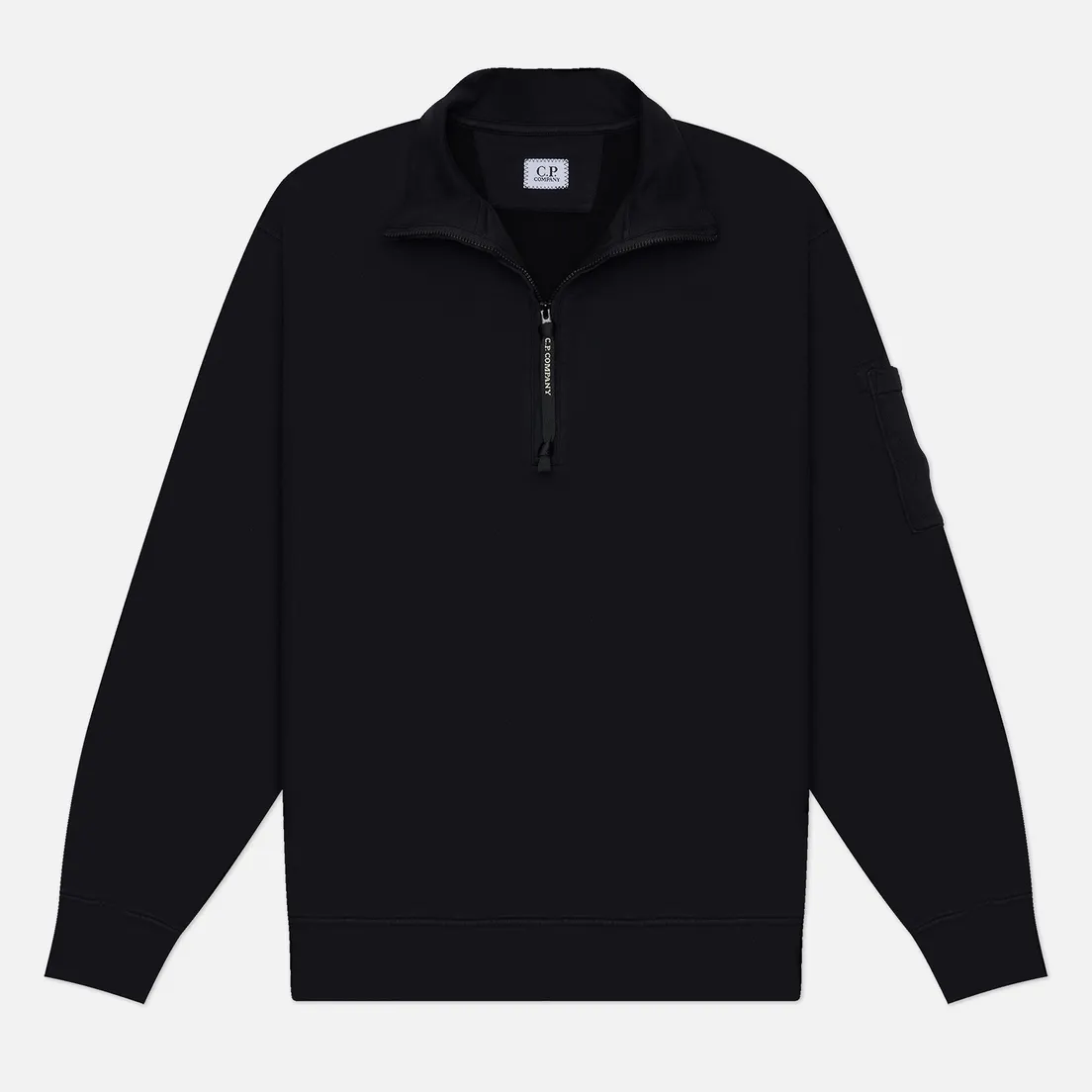 C.P. Company Мужская толстовка Brushed And Emerized Diagonal Fleece Half Zip