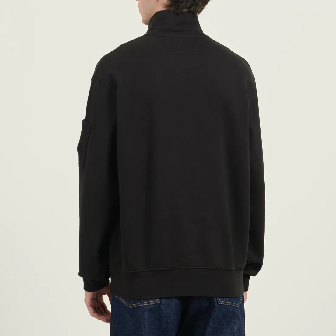 C.P. Company Мужская толстовка Brushed And Emerized Diagonal Fleece Half Zip
