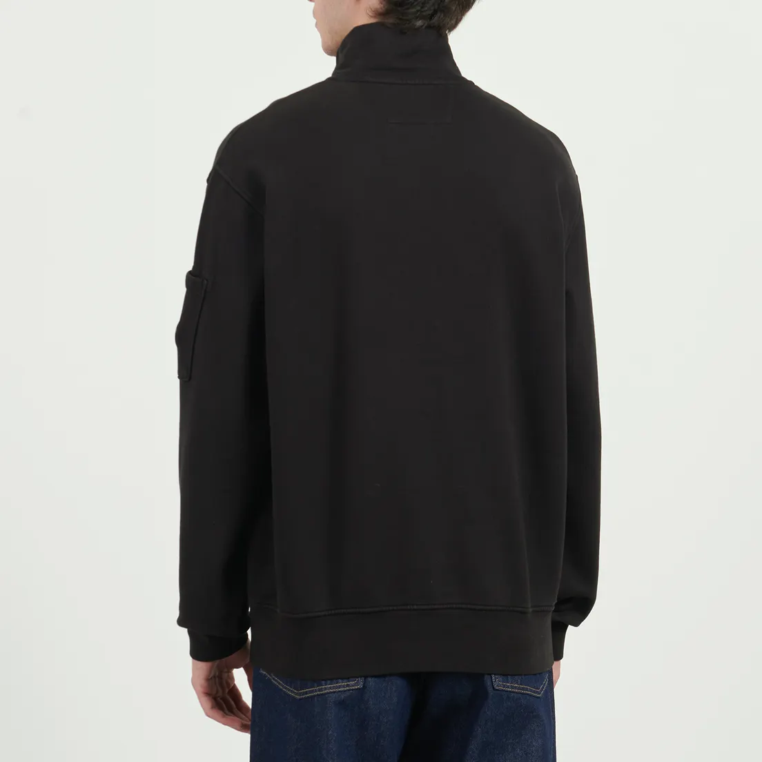 C.P. Company Мужская толстовка Brushed And Emerized Diagonal Fleece Half Zip