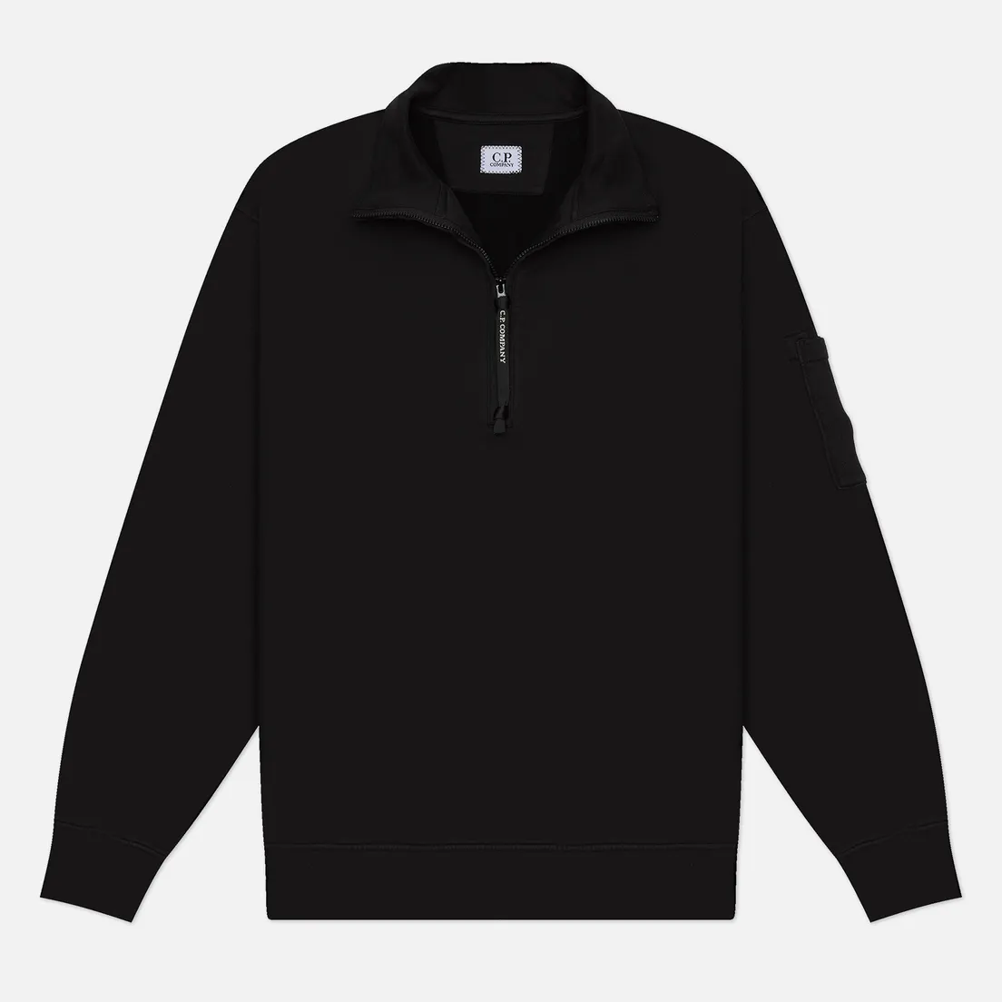 C.P. Company Мужская толстовка Brushed And Emerized Diagonal Fleece Half Zip