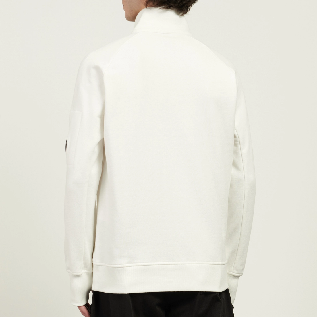 C.P. Company Мужская толстовка Diagonal Raised Fleece Half Zip Lens