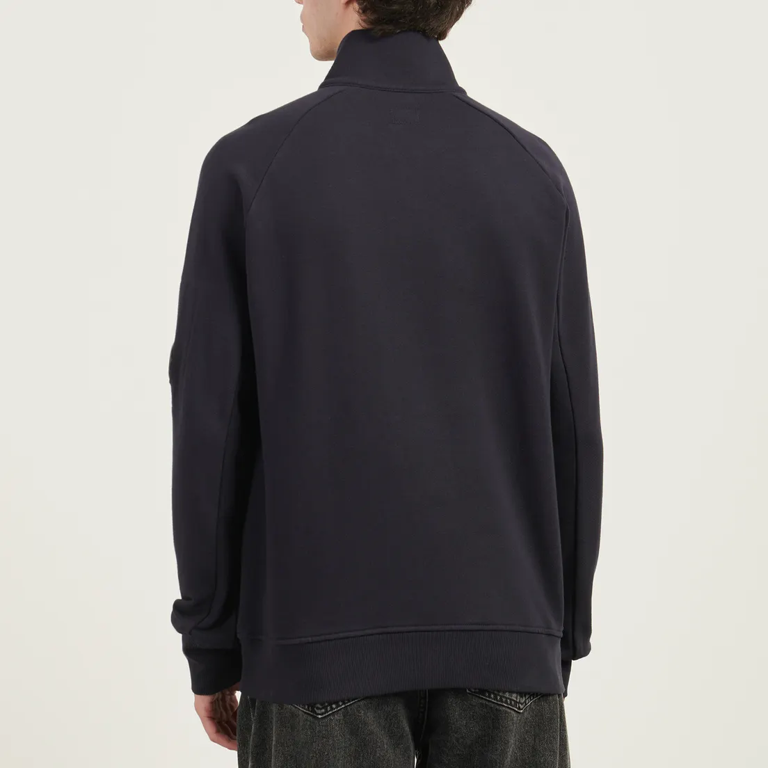 C.P. Company Мужская толстовка Diagonal Raised Fleece Half Zip Lens