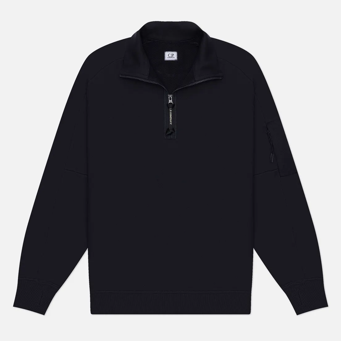 C.P. Company Мужская толстовка Diagonal Raised Fleece Half Zip Lens