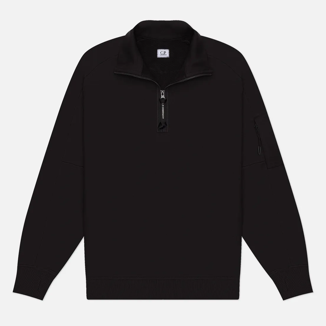 C.P. Company Мужская толстовка Diagonal Raised Fleece Half Zip Lens