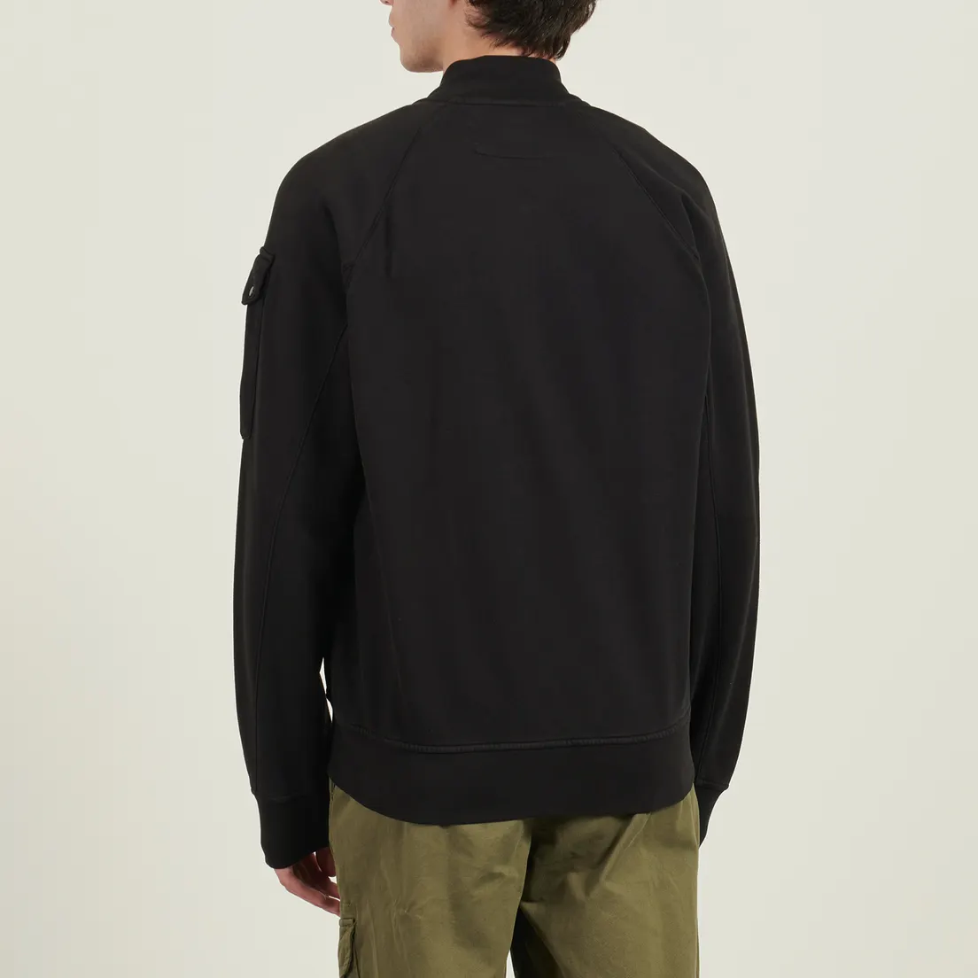 C.P. Company Мужская толстовка Brushed And Emerized Diagonal Fleece Bomber
