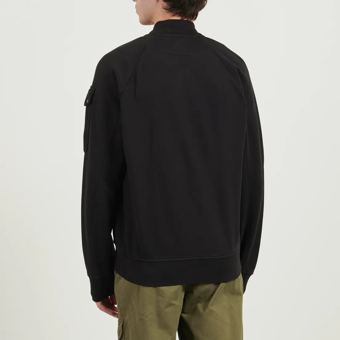 C.P. Company Мужская толстовка Brushed And Emerized Diagonal Fleece Bomber